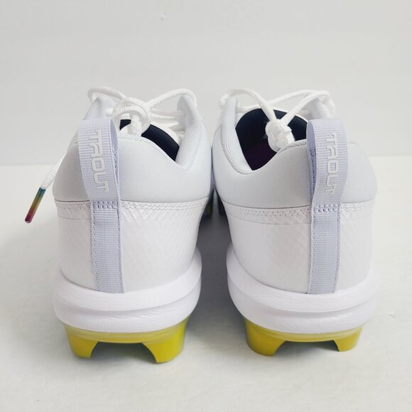 NEW Nike Force Trout 9 Pro MCS Baseball Cleats FB2908-106 Size 11.5 White main image 5